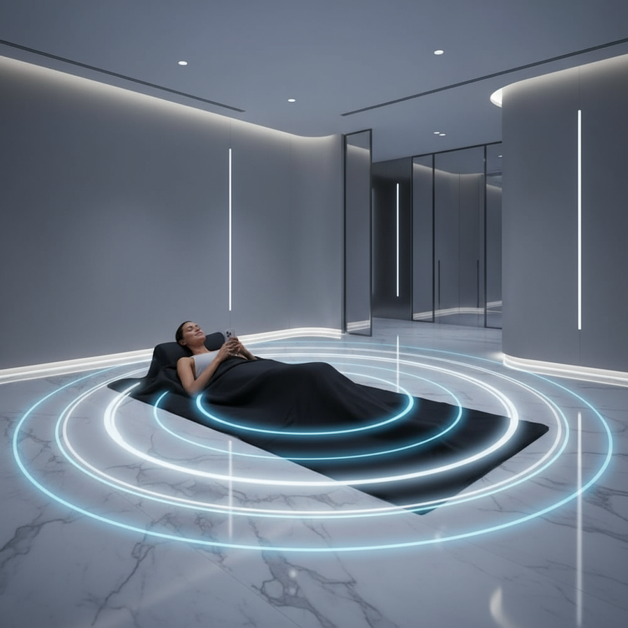 “PureglowWellness™ – Couverture Sauna Infrarouge | Detox, Relaxation & Perte de Poids”